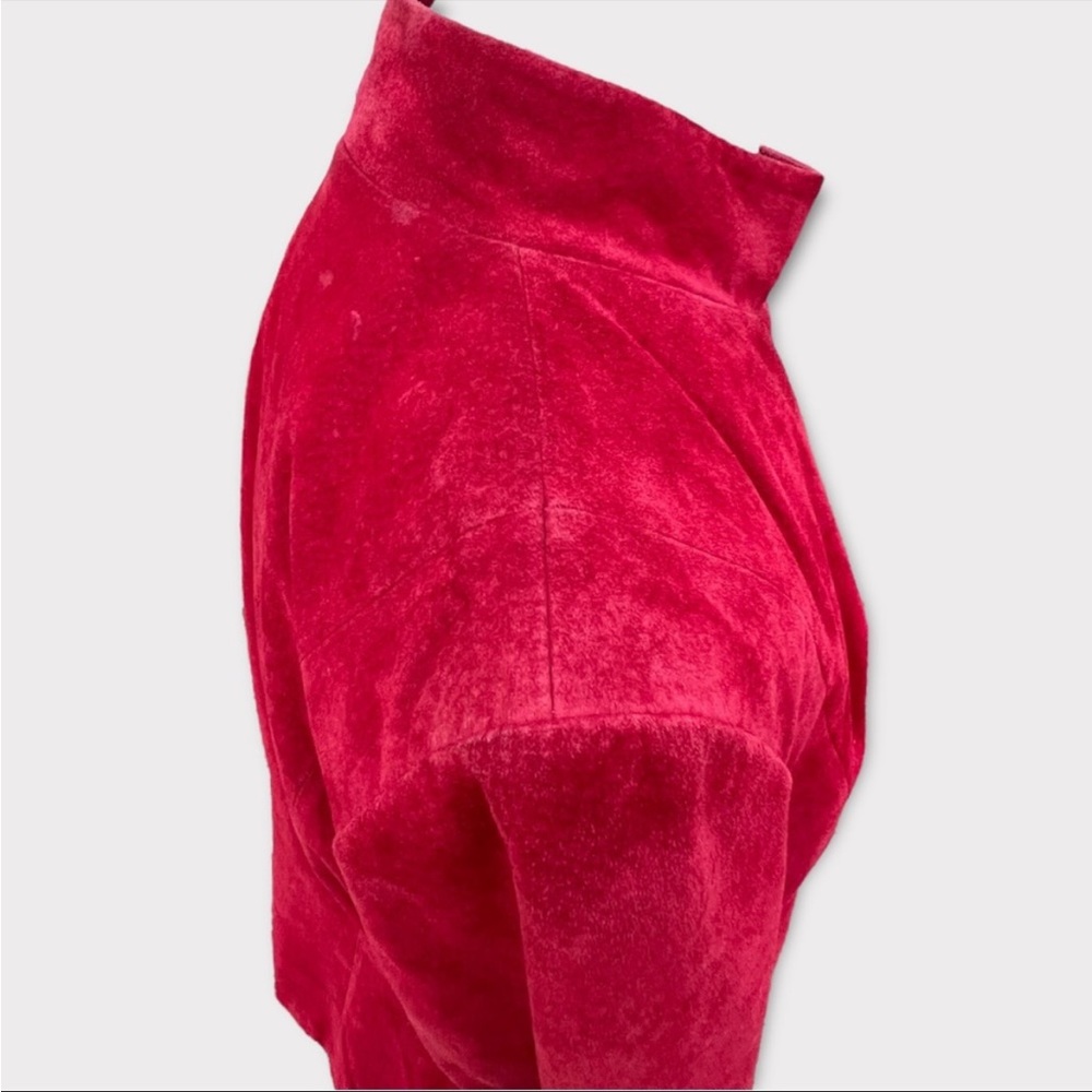 Alfani 100% Leather Suede Jacket - Picture 10 of 13